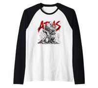 Atlas Titan of Othrys Eternal Burden Power Raglan Baseball Tee
