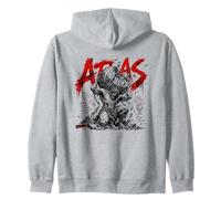 Atlas Titan Of Othrys Eternal Burden Power Zip Hoodie