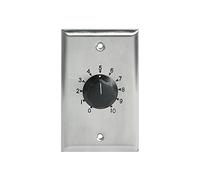 AtlasIED Deluxe Priority, Plate Mounted 10W Attenuator w/Priority Relay, 3dB Steps