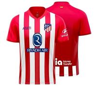 Atletico de Madrid ATM Official Home Jersey 23-24 Undershirt, red and White, XL