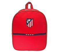 Atlético de Madrid Backpack 41 cm Adaptable to Trolley | Official Atleti School Backpack with Padded Straps, Side Pockets and Top Handle | Red White Design Ideal for Fans