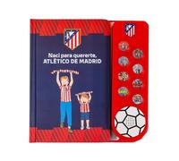 Atlético de Madrid Interactive Sound Book, 8 Fan Chants, Ages 2+, Official Licensed Product