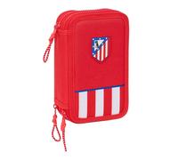 Atletico de Madrid - School Pencil Case with 36 Tools Included, Children's Penci