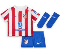 Atlético Madrid 2025/26 Stadium Home 3-Piece Nike Replica Football Jersey Set for Babies/Toddlers, Sport Red/White/Hyper Royal, HJ5634-615, 12-18