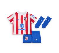 Atlético Madrid 2025/26 Stadium Home Baby/Toddler Nike Football Replica 3-Piece Kit - Red - Polyester 24-36M