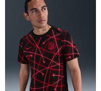 Atlético Madrid Academy Pro Men's Nike Dri-FIT Football Pre-Match Short-Sleeve Top - Black - Polyester S