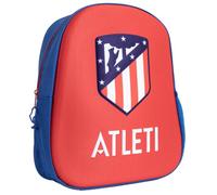 Atletico Madrid Fc Childrens/kids Crest Backpack Blue/red (One Size)