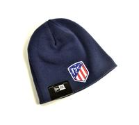 Atletico Madrid Logo Navy Skull Knitted Beanie
