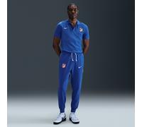 Atlético Madrid Standard Issue Men's Nike Dri-FIT Football Tapered Pants - Blue - Polyester/Cotton S