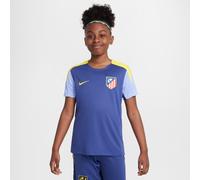 Atlético Madrid Strike Older Kids' Nike Dri-FIT Football Short-Sleeve Top - Purple - Polyester XS