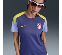 Atlético Madrid Strike Women's Nike Dri-FIT Football Short-Sleeve Top - Purple - Polyester XS (UK 4-6)