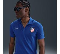 Atlético Madrid The Nike Polo Men's Nike Dri-FIT Football Polo - Blue - Cotton/Polyester S