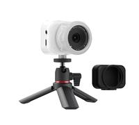 ATLI 1080P Time Lapse Camera WiFi HDR APP Control Real-time Preview Timing Shooting Manual Focus Timelapse Video Camera for Indoor Flower Plants Weather Remote Access (White Camera with Black case)