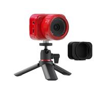 ATLI 1080P Time Lapse Camera WiFi HDR APP Control Real-time Preview Timing Shooting Manual Focus Timelapse Video Camera for Indoor Flower Plants Weather Remote Access (Red)