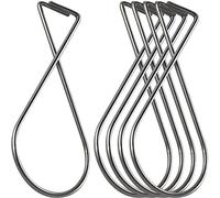 ATLIN Ceiling Hooks (100 Pack) - Drop Ceiling Clips great for Wedding Decorations and Classroom Decorations - T-Bar Clip fits Drop Ceilings, Suspended Ceilings, Tile Ceiling, and Grid Ceiling