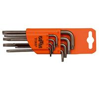 ATM A1401 - Juego llaves Torx largas acodadas 8 piezas (T9 - T40)