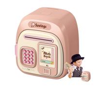 Atm Bank - Electronic Money Bank for Secure Savings, Large Coin Counting Jar with Fun Interactive Design, Educational Toy for Teaching Money Management to Boys, Girls, and Children