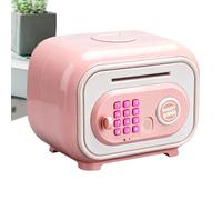 Atm Bank for Kids - Cash Coin Safe Box Toy | with Code and Fingerprint Password Electric Bank - for Counting Ages 3-12 Boys Girls Teens Birthday Play Savings