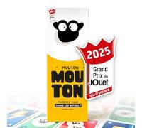 ATM Gaming Mouton Mouton - Family and Friends Board Game - Complete the Same Answers As Your Teammates! - Funny and Fast Atmosphere Game - 3 to 9 Players - Suitable for Ages 12 and Above