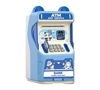 ATM Toy for - Educational, Card Slot Simulated by Face Recognition | Musical Coin Machine, Interactive Learning Device for Boys and Girls,
