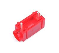 Atmel PCB Mount 4mm Banana Socket Side Stackable (Red)
