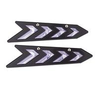 ATMOMO 2pcs Car Wiper Stand Windshield Wiper Spoiler Blade Spoiler Presser Wing Pressure Tablets, Black