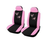 Atmophe 1 Set Butterfly Embroidery Car Seat Cover Cushion Four-season Universal Covers Dust-proof Interior Car Seat Cover Protector(01)
