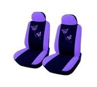 Atmophe 1 Set Butterfly Embroidery Car Seat Cover Cushion Four-season Universal Covers Dust-proof Interior Car Seat Cover Protector(02)