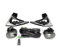 Atmophe Car Front Fog Lights For Nissan For Qashqai J12 2023 2024 Car LED Fog Lights Fog Lamp Cover Grill Frame Wire Switch Bracket White Light