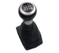 Atmophe Car Gear Shift for A3 S3 8P for S-line 2003-2012 Gear Shift Knob Lever Shiter Gaiter Boot Cover(Matte R123456)