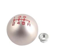 Atmophe Car Gear Shift for Fit for Civic for City FD2 FN2 EP3 for Type R DC2 DC5 AP1 AP2 S2000 F20C Aluminum 5/6 Speed Ball Shape Shift Gear Knob(6speed)