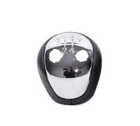 Atmophe Car Gear Shift for Hyundai for I30 for Elantra for Touring 2008 Stick Lever Pen Handle Headball Manual 5 Speed Gear Shifter Knob(Bright Silver)