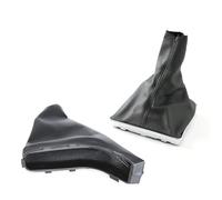 Atmophe Car Gear Shift for OPEL for Astra H 1.6 2004-2010 for Zafira B 2005-2014 5 Speed MT Gear Stick Shifter Knob Handball with Leather Boot Cover(2 Covers)