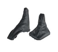 Atmophe Car Gear Shift for Opel for Astra II G for Zafira A 1998-2010 Gear Shift Knob with Gaiter Boot Cover Handbrake Case Cars Accessories 5 Speed(2Pcs)