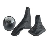 Atmophe Car Gear Shift for Vauxhall for Astra II G for Zafira A 1998-2010 Gear Shift Knob with Gaiter Boot Cover Handbrake Case Cars Accessories 5 Speed(K0745 3Pcs)