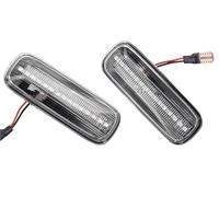 Atmophe For Civic EK EJ For CR-V RD 1996-1999 2000 2001 IP67 Waterproof Amber LED Front Fender Side Marker Light Lamp Mirror Indicator(Dynamic Crystal)