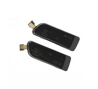 Atmophe Light Mirror Indicator Light For A8 For S8 For 4E For D3 2pcs LED Dynamic Side Marker Lights Turn Signal Lamps Smoked Amber Canbus Car Accessories(Dynamic Smoke black)