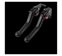 Atmophe Motorcycle Clutch Lever Brake for Kawasaki ER-5 ER5 1997 1998-2006 Motorcycle Accessories Short Brake Clutch Lever Handles(Black and red)