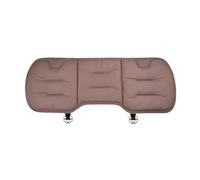 Atmophe Non-slip Car Leather Cushion Soft Good Breathability Ventilated Four-season Universal Cotton Auto Seat Travel Car Seat Cover Protector(Brown-rear cushion)