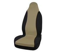 Atmophe Universal Car Seat Covers Breathable Four Season Summer Protection Cushion Car Seat Cover Protector(1pcs Beige Black)