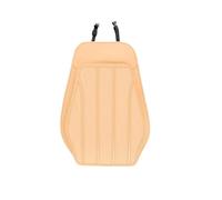 Atmophe Universal Leather Car Seat Cover Four Season Auto Breathable Comfortable Saddle Cushions Covers For Seats Car Seat Cover Protector(Khaki backrest)