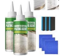 Atmoreover Coating Agent, 160ml Nano Crystal Coating Agent for Tile & Furniture, Marble Nano Crystal-Plating Agent, Promotion Coating of Stone Nanocrystals for Kitchen Tile (3pcs)