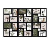 ATMOSPHERA Black Collage Photo Frame for 24 photos
