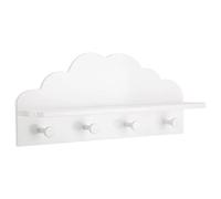 Atmosphera Children's Coat Hook "Cloud" 22 x 48 cm White
