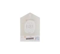 ATMOSPHERA CREATEUR D'INTERIEUR Baby Boy Memory Box Set - Bienvenue chez toi Baby Boy - 30 x 20 x 9 cm - Grey, White