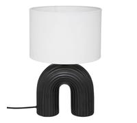 Atmosphera "Eidel" lamp - metal and ceramic - black - H40-5 cm