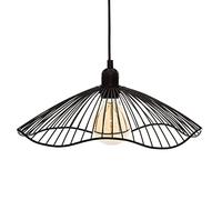 Atmosphera Galt Wired Pendant Light Black Metal D34 cm