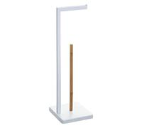 Atmosphera Natureo Toilet Roll Holder with Reserve White