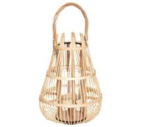 Atmosphera - Rattan Lantern Basket Shaped H 37.5 cm