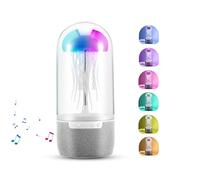 Atmosphere Light with Speaker, Remote Control, Color Changing LED Bedside Mood Lamp, Floating Jellyfish Night Light, Perfect for Kids' Birthday or Christmas Gifts